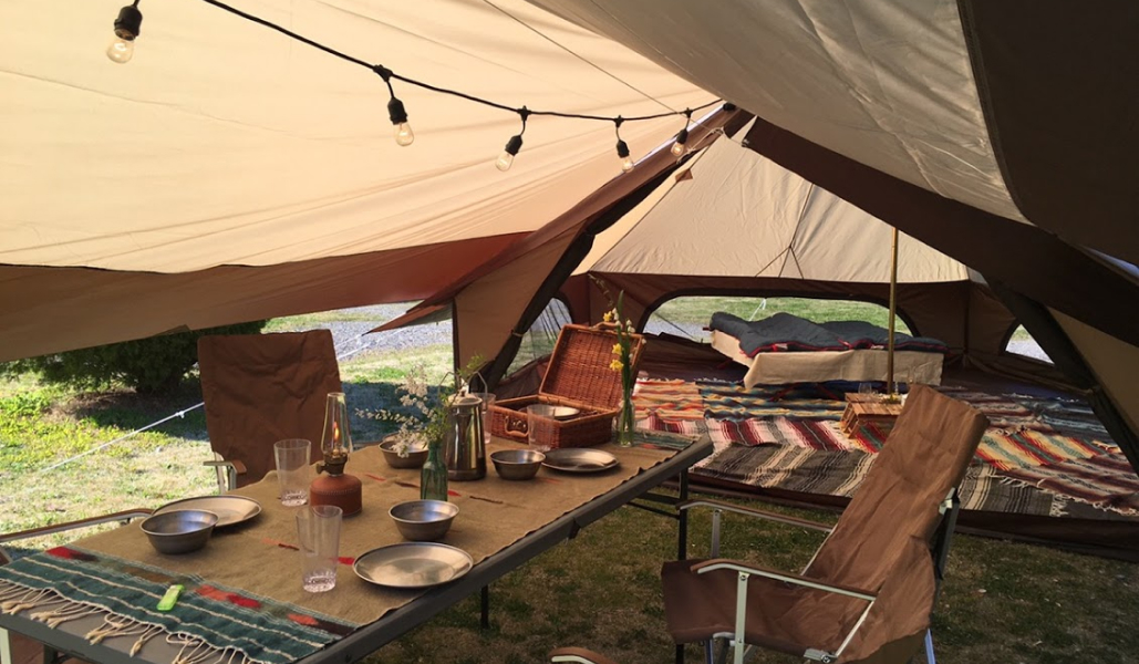 グランピング風に楽しむためのアイテム